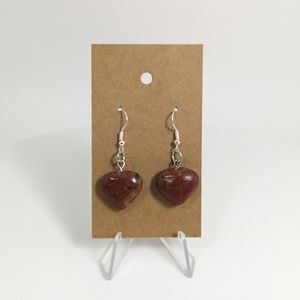 Carnelian Earrings, Handmade, Bohemian Gemstone Jewelry, Vitality Stone, Gift